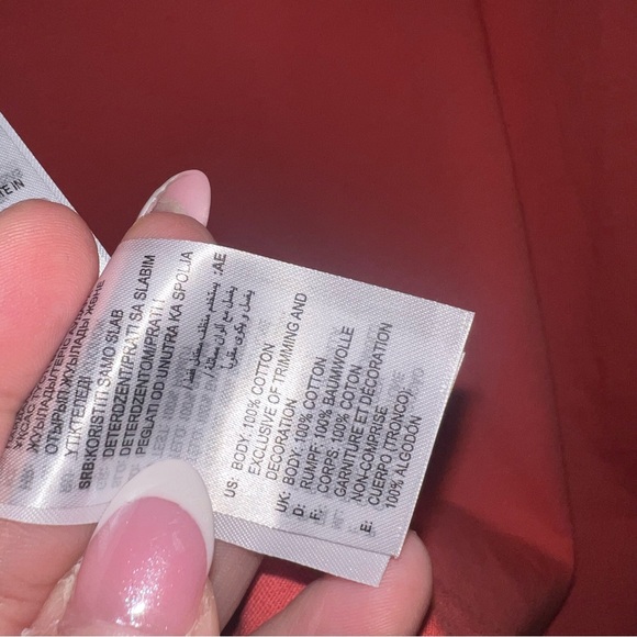 Adidas Boston Marathon 2024 Long Sleeve Tee Red | Medium - Picture 9 of 9